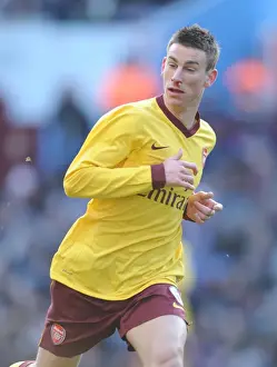 Aston Villa V Arsenal 2010-11 Prints: Laurent Koscielny (Arsenal). Aston Villa 2: 4 Arsenal. Barclays Premier League