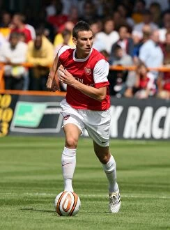 Koscielny Laurent Collection: Laurent Koscielny (Arsenal). Barnet 0: 4 Arsenal. Pre Season Friendly. Underhill