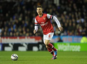 Laurent Koscielny (Arsenal). Reading 5: 7 Arsenal. Capital One Cup. Round 4