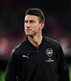 Arsenal V Qarabag 2018-19 Prints: Laurent Koscielny: Arsenal's Focus Before Qarabag Clash in Europa League Group E