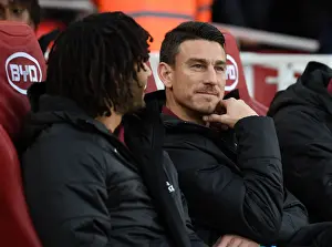Arsenal V Huddersfield Town - 2018-19 Prints: Laurent Koscielny: Focused Ahead of Arsenal vs Huddersfield Premier League Clash