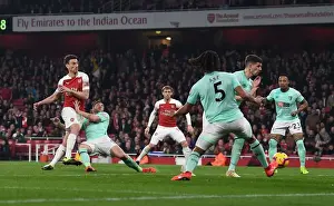 Laurent Koscielny Scores Arsenal's Third Goal Against Bournemouth (2018-19)