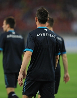 Malaysia XI V Arsenal Prints: Laurent Koscielny at Suajuna Hotel, Kuala Lumpur, 2011