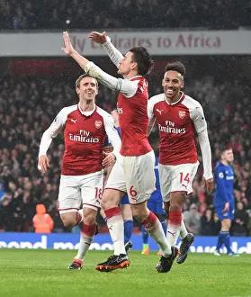 Laurent Koscielny's Double: Arsenal's Victory Over Everton in the Premier League