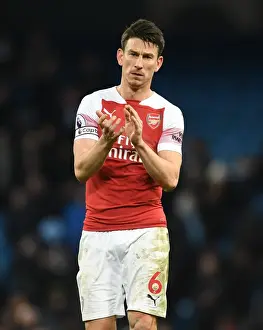 Manchester City V Arsenal 2018-19 Prints: Laurent Koscielny's Farewell Applause: Manchester City vs