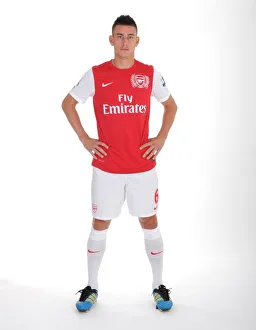 Laurent Koscienly (Arsenal). Arsenal Photocall, Emirates Stadium, Arsenal Football Club Laurent Koscienly (Arsenal). Arsenal Photocall, Emirates Stadium, Arsenal Football Club