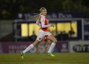 Images Dated 23rd March 2016: Leah Williamson in Action: Arsenal Ladies vs. Reading FC Women (WSL 1, 2016)