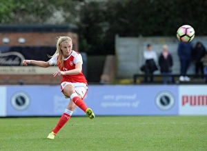 Arsenal Ladies V Tottenham Hotspur Ladies FA Cup 2017 Prints: Leah Williamson in Action: Arsenal Ladies vs. Tottenham Hotspur Ladies, FA Cup 2017