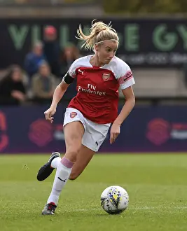 Leah Williamson in Action for Arsenal Women vs Birmingham Ladies, WSL (Women's Super League)