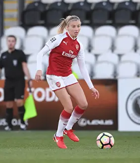 Leah Williamson in Action: Arsenal Women vs Sunderland Ladies, WSL 1 (2017-18)