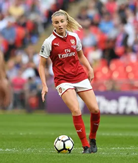 Leah Williamson of Arsenal Facing Off in FA Cup Final against Chelsea Ladies