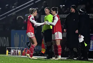 Arsenal Women V Liverpool Women 2022-23 Prints: Leah Williamson Substituted: Arsenal Women vs Liverpool Women, FA Women's Super League