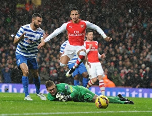 Leaping Past the Keeper: Sanchez vs. Green (Arsenal v QPR, 2014-15)