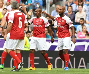 Legendary Clash: Boa Morte Scores for Arsenal against Real Madrid Legends in Spain, 2018