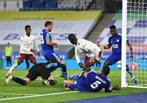 Leicester City Stuns Arsenal: Nicolas Pepe Witnesses Fuchs Goal in Carabao Cup Upset