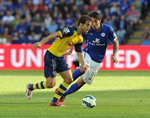 Leicester City V Arsenal 2014-15 Prints: Leicester City v Arsenal - Premier League