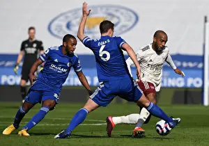 Leicester City vs Arsenal: Lacazette Takes on Evans and Pereira in Intense Premier League Clash