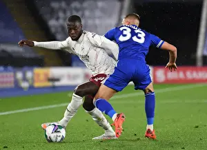 Leicester City vs Arsenal: Pepe Clashes with Thomas in Carabao Cup Showdown