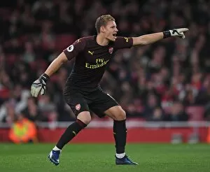 Arsenal v Leicester City 2018-19 Collection: Leno 1 181022WAFC