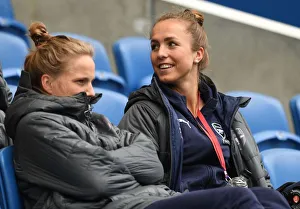 Lia Walti in Action: Arsenal Women vs. Brighton & Hove Albion Women, FA WSL