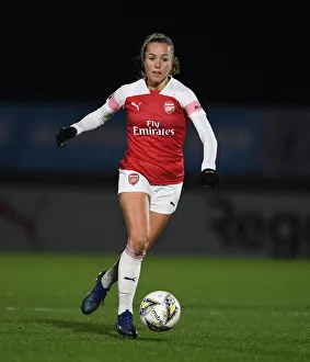 Lia Walti in Action: Arsenal Women vs Birmingham City Women, FA WSL Continental Tyres Cup