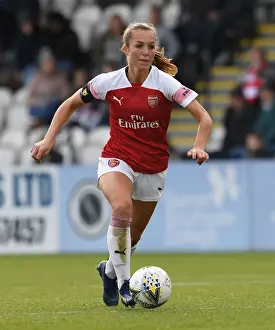 Lia Walti in Action: Arsenal Women vs Birmingham Ladies, WSL (Women's Super League)
