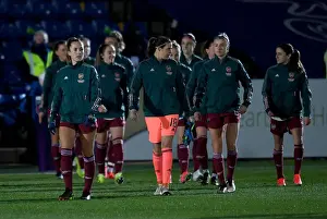 Chelsea Women V Arsenal Women 2020-21 Prints: Lia Walti Leads Arsenal in FA WSL Clash Against Chelsea at Kingsmeadow
