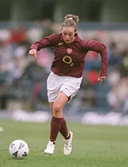 Images Dated 5th May 2006: Lianne Sanderson (Arsenal). Arsenal Ladies 1: 2 Charlton Athletic