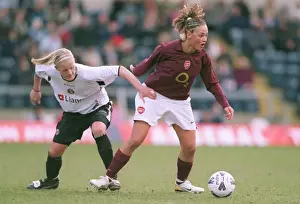 Lianne Sanderson (Arsenal) Katie Chapman (Charlton)