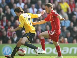 Liverpool v Arsenal 2006-7 Collection: Liverpool 4: 1 Arsenal, The Barclays Premiership, Anfield, Liverpool, 31 / 3 / 2007
