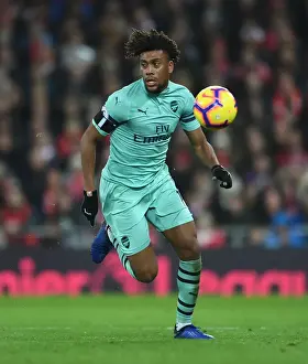 Liverpool V Arsenal 2018-19 Prints: LIVERPOOL, ENGLAND - DECEMBER 29: Alex Iwobi of Arsenal during the Premier League match between Liverpool FC