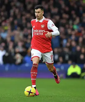Everton V Arsenal 2022-23 Prints: LIVERPOOL, ENGLAND - FEBRUARY 04: Gabriel Martinelli of Arsenal during the Premier League match between Everton FC