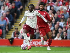 Arsenal FC Print Liverpool v Arsenal, Premier League Art