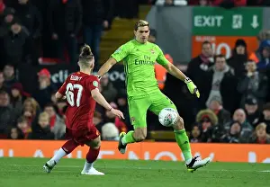 Liverpool vs Arsenal: Emi Martinez Fends Off Harvey Elliott Pressure in Carabao Cup Showdown