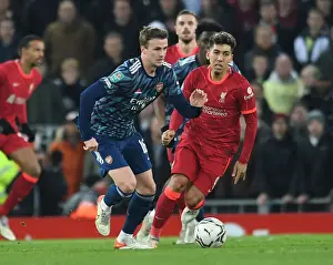 Liverpool vs Arsenal: Rob Holding vs Roberto Firmino - Carabao Cup Semi-Final Showdown
