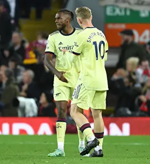 Liverpool's Second Goal: Emile Smith Rowe Consoles Distraught Nuno Tavares