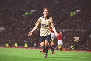Ljungberg's Delight: Wiltord Scores the Upset at Old Trafford (Man Utd 0-1 Arsenal)