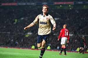 Man Utd V Arsenal Prints: Ljungberg's Stunner: Wiltord Scores the Shocking Win at Old Trafford (Man Utd 0-1 Arsenal)
