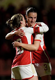 London Lionesses V Arsenal Women - Conti Cup 2023-24 Prints: London City Lionesses v Arsenal - FA Women's Continental Tyres League Cup Quarter Final