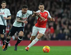 Arsenal V Tottenham Hotspur 2015-16 Prints: London Derby: Arsenal vs. Tottenham - Battle of the Premier League Rivals