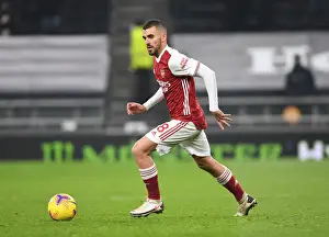 Tottenham Hotspur V Arsenal 2020-21 Prints: London Derby: Dani Ceballos in Action for Arsenal against Tottenham Hotspur