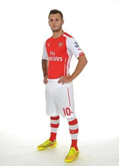 Arsenal Photocall 2014/15 Collection: LONDON, ENGLAND - AUGUST 07: Jack Wilshere of Arsenal. Emirates Stadium on August 7