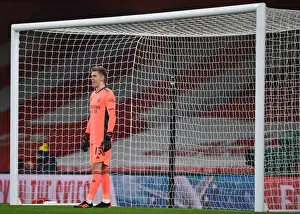 LONDON, ENGLAND - DECEMBER 22: Alex Runarsson of Arsenal during the Carabao Cup Quarter Final match between Arsenal
