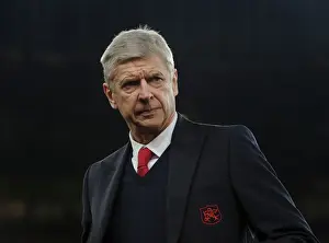 Arsenal V Bournemouth 2015-16 Prints: LONDON, ENGLAND - DECEMBER 28: Arsene Wenger the Manager of Arsenal before the Barclays Premier League match between