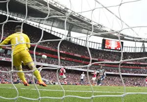 LONDON, ENGLAND - MAY 24: Jack Wilshere shoots past West Brom goalkeeper Boaz Myhill