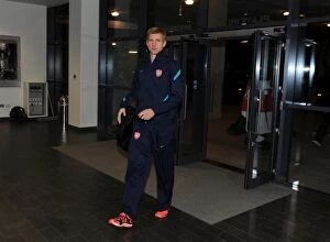 LONDON, ENGLAND - NOVEMBER 23: Per Mertesacker of Arsenal before the UEFA Champions League Group F match between