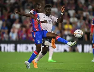 Crystal Palace V Arsenal 2022-23 Prints: London Rivalry: Saka vs Mitchell - Crystal Palace vs Arsenal, 2022-23 Premier League