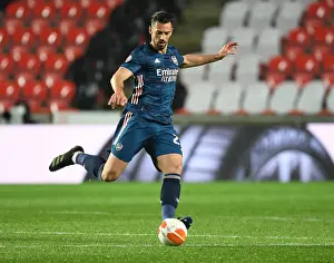 Lone Arsenal Warrior: Pablo Mari in Empty Europa League Quarterfinal Stadium, Prague