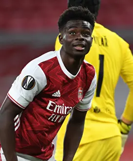 Lone Warrior: Bukayo Saka's Europa League Battle at Empty Emirates