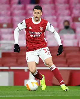 Lone Warrior: Gabriel Martinelli's Europa League Battle at Empty Emirates Stadium